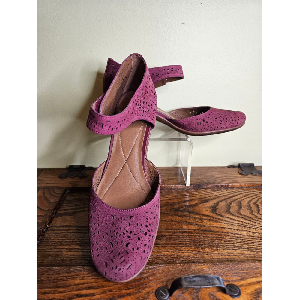 Women's Easy Spirit CINDIE Size 9.5 Red NU - Picture 3 of 10